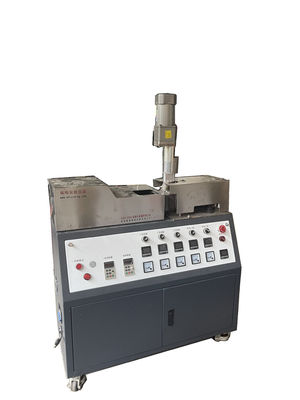 खरीदें कस्टम 0.75KW 250mm स्क्रू थ्रेड मिनी लैब एक्सट्रूडर online manufacture