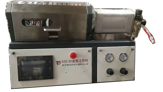 OEM 40T मिनी डेस्कटॉप प्लास्टिक इंजेक्शन मोल्डिंग मशीन 2 तापमान नियंत्रण क्षेत्र