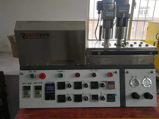 OEM 40 मिमी स्क्रू प्रयोगशाला मिक्सिंग एक्सट्रूडर नैनो स्केल पॉलिमर सामग्री लैब एक्सट्रूडर